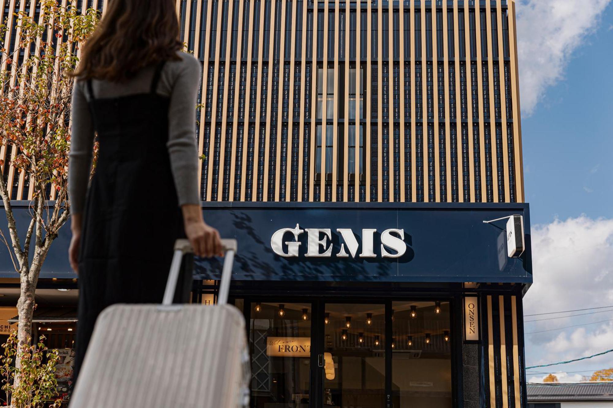 Gems Yufuin Hotel And Spa Cafe Bar Exterior foto